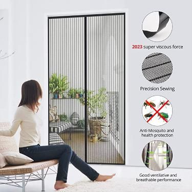 Magnetic Foldable Anti Mosquito Door Curtain